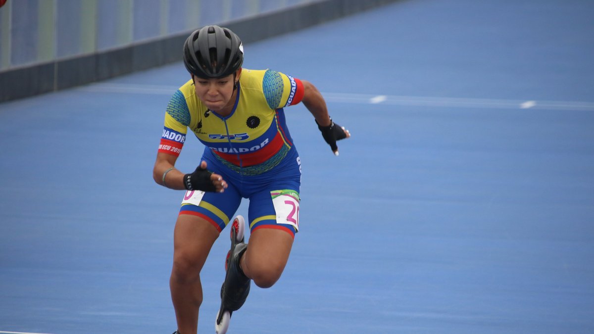 María Loreto Arias, lojana de 19 años, obtuvo 3 bronces en Colombia. Tiene una participación en Juegos Olímpicos de la Juventud.