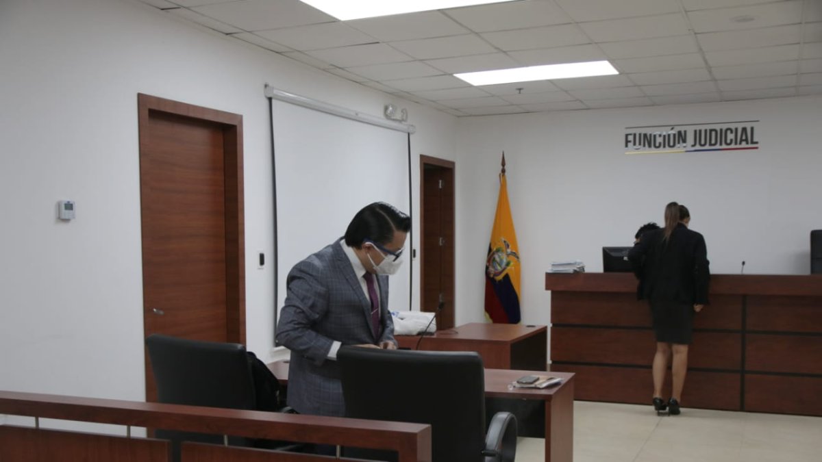 Diligencia. En el Complejo Judicial Norte se realizó la audiencia de acceso a la información en el caso de las vacunas.