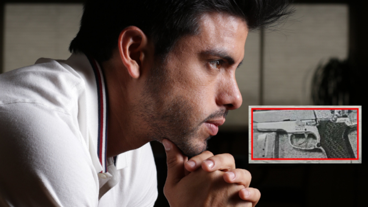 La búsqueda del arma de fuego 9 milímetros se realizaba desde hace 15 días atrás.