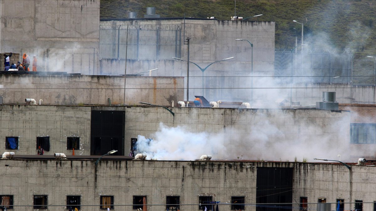 Vista de la cárcel del Turi, en la ciudad de Cuenca (Ecuador), el pasado 23 de febrero de 2021.