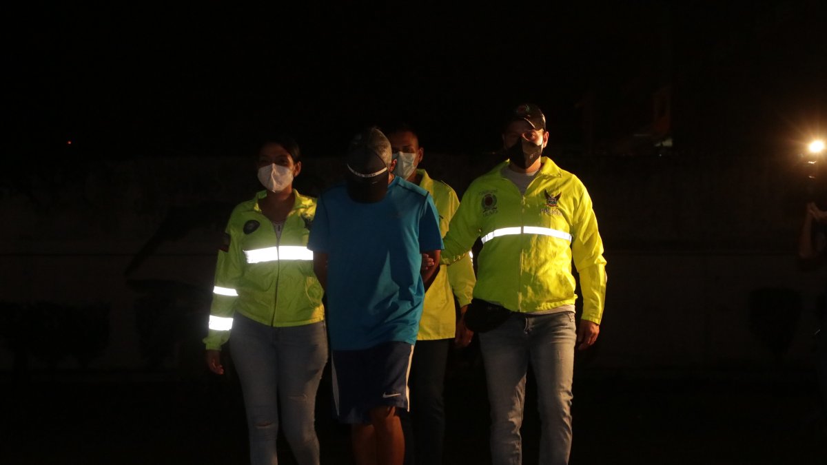 Alias Ñorquis fue detenido días atrás y señalado como participe del asesinato del presentador.