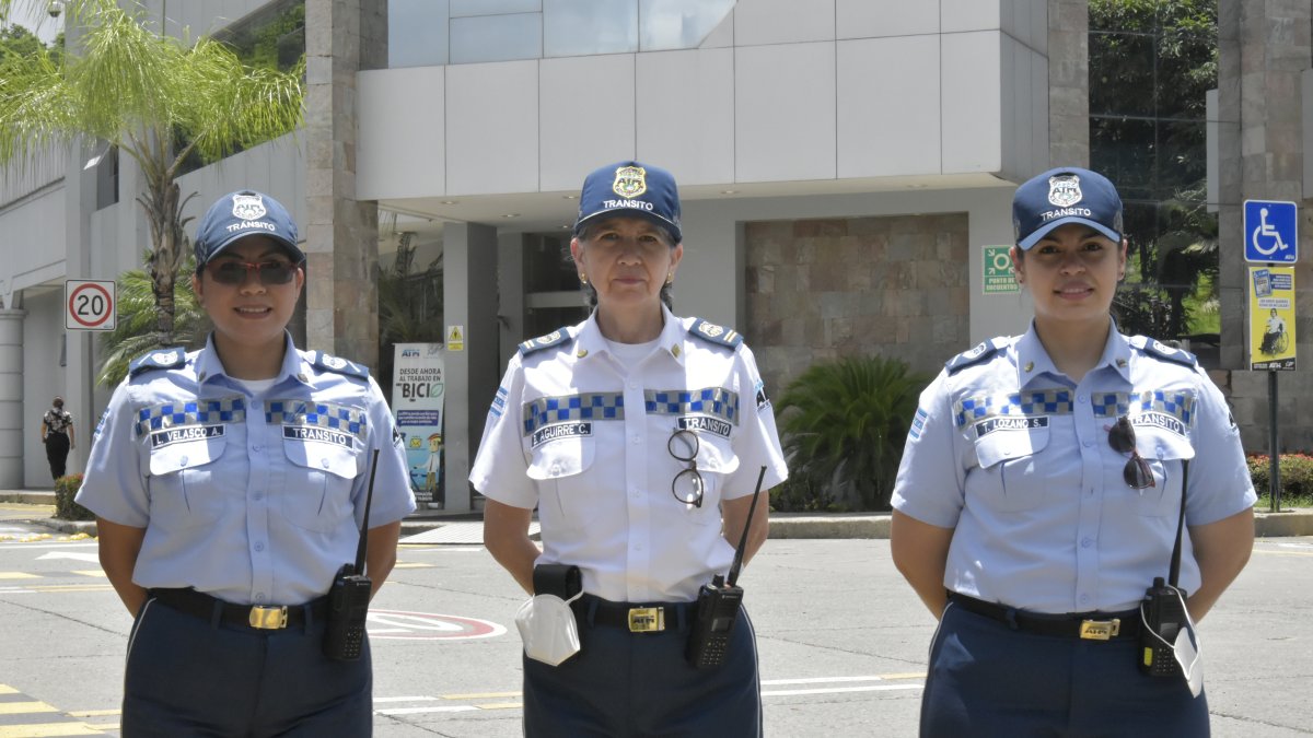 Lissette, Bertha y Tania desempeñan distintos cargos en la ATM, pero comparten la idea de que las mujeres pueden ejercer cualquier función.