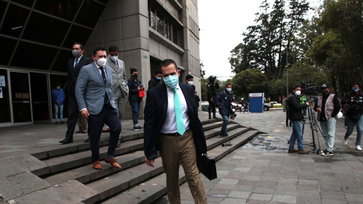 Defensa. Juan Pablo Albán, uno de los abogados en el caso de Yunda.