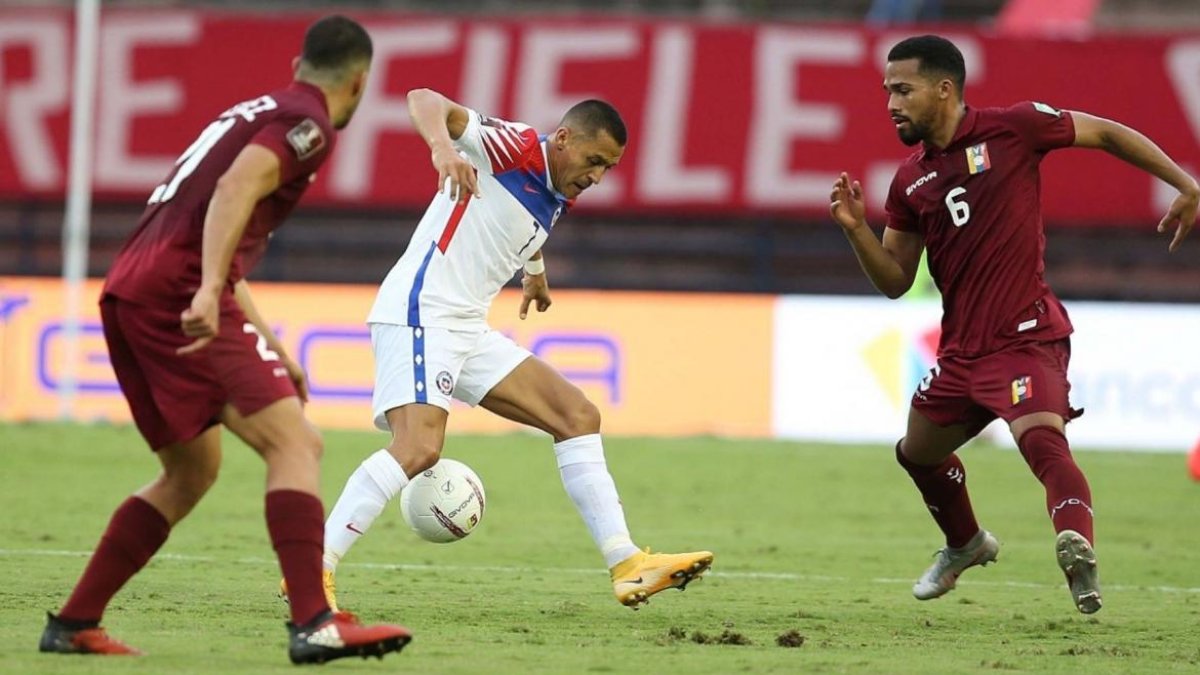 La selección de Chile ocupa el sexto puesto en la tabla de posiciones de las eliminatorias.