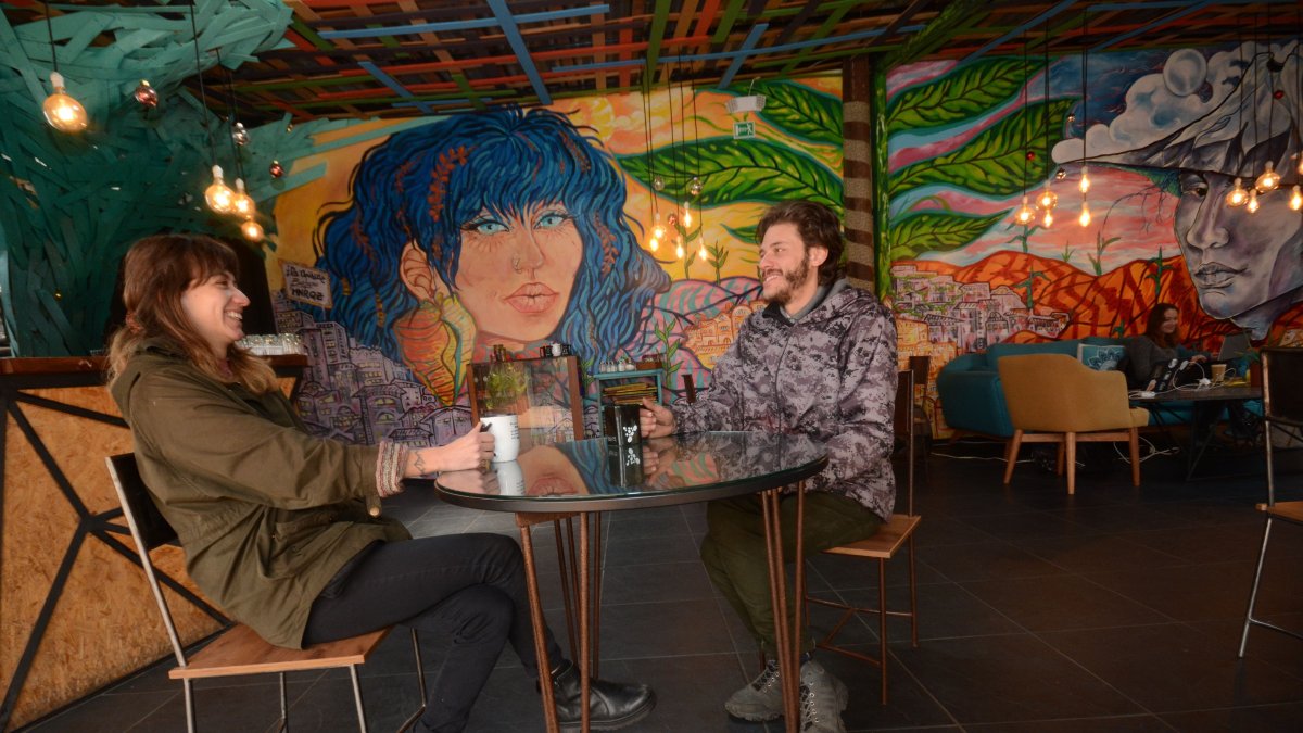 El proyecto ‘Apropiarte’ obtuvo fondos participativos del Cabildo. Una parte consistía en la elaboración de murales en paredes de La Mariscal.