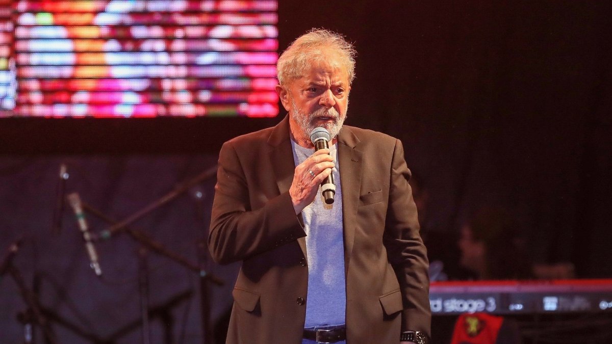 En la imagen el expresidente Luiz Inácio Lula da Silva.