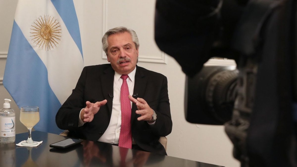 El presidente argentino asumió el cargo en diciembre de 2019.