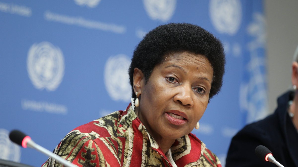 La directora ejecutiva de ONU Mujeres, Phumzile Mlambo-Ngcuka.