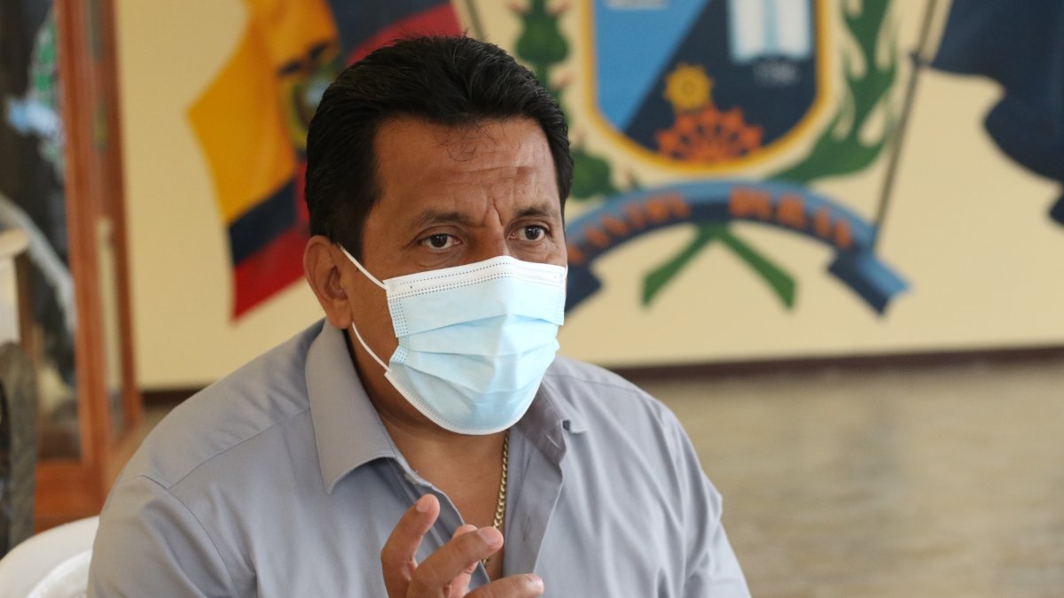 Elvis Chuchuca, gerente general de la Empresa de Movilidad y Tránsito de Durán.