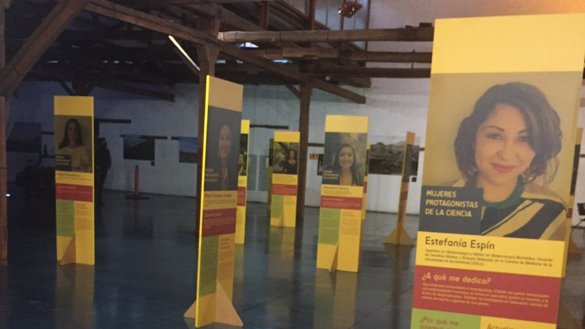 Con ocasión del Día de la Mujer, el Museo Interactivo de Ciencia (MIC), de la capital, presentó la muestra itinerante 'Mujeres Protagonistas de la Ciencia'.