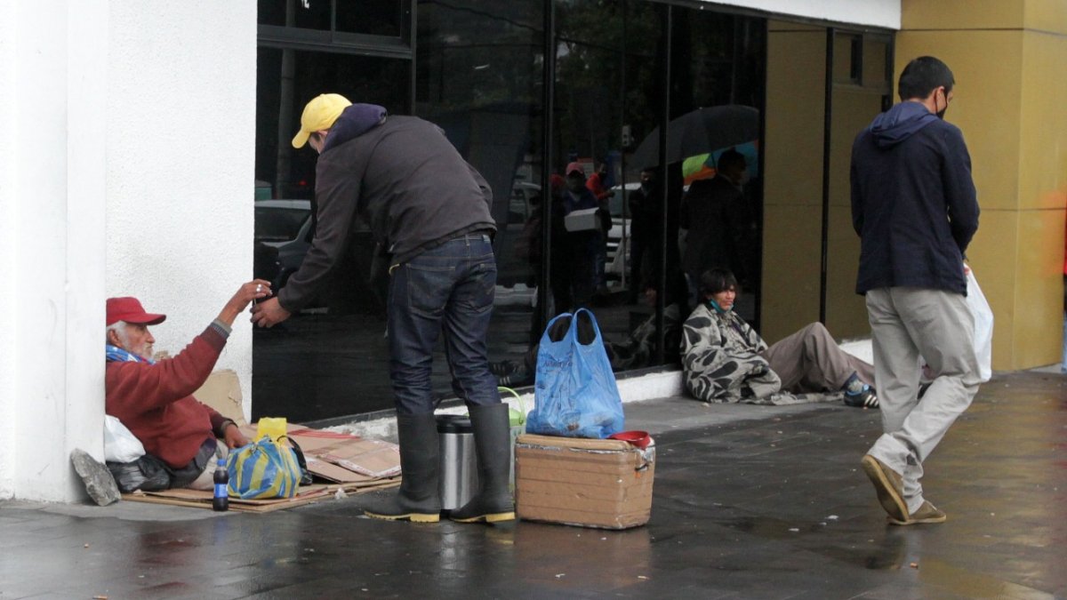 Los casos de mendicidad se incrementaron desde finales del año pasado.