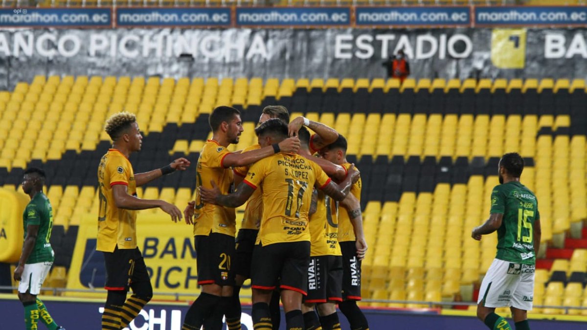 Damián Díaz marcó el primer tanto del partido.