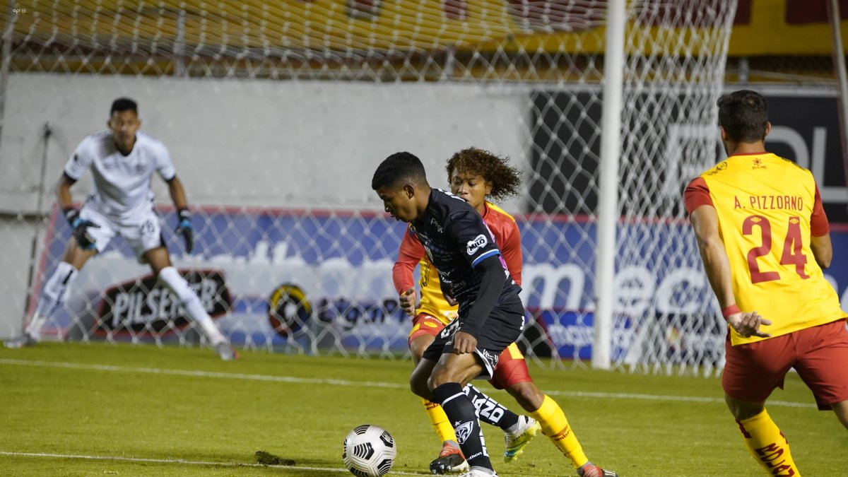 Pedro Vite, jugador de Independiente del Valle, fue figura ante Aucas.