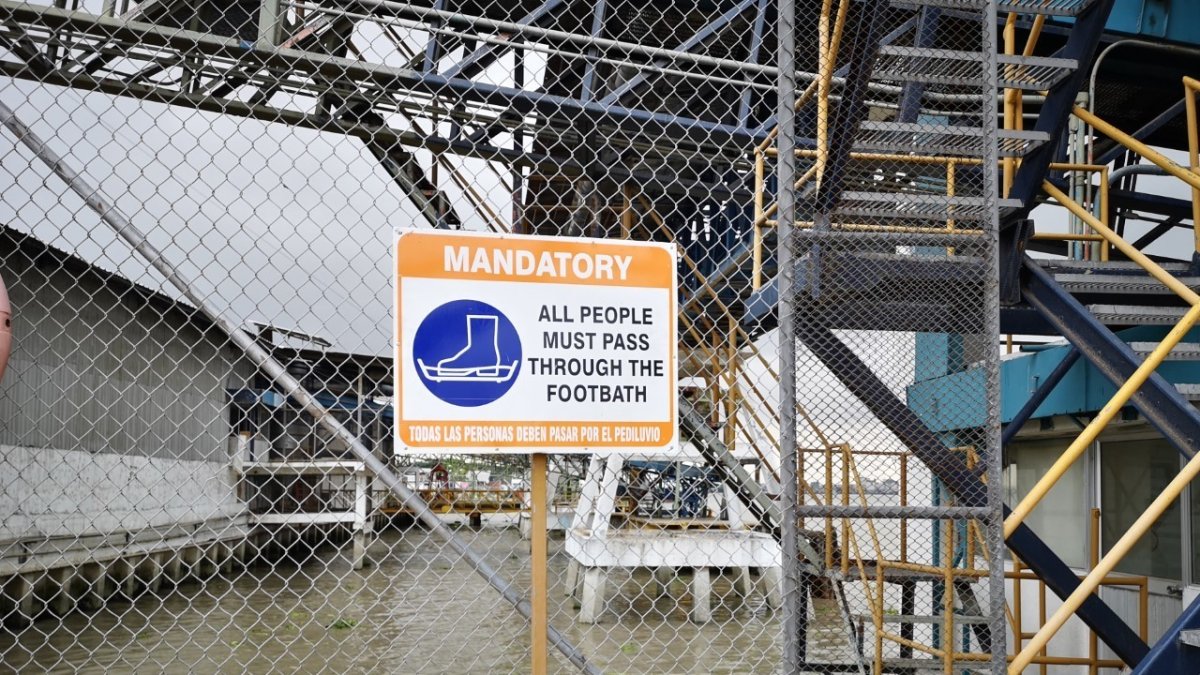 Ecuagran tiene muelle propio