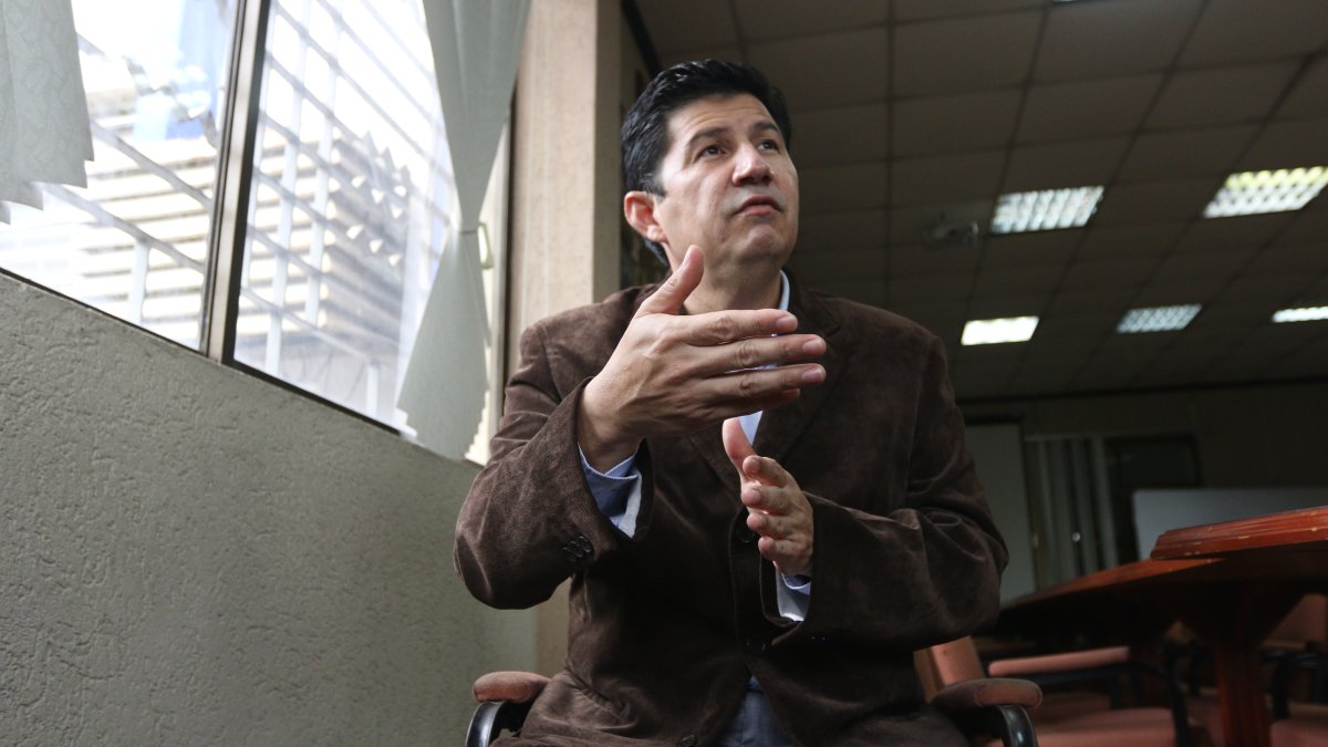 Francisco Morán Peña fue elegido rector de la Universidad de Guayaquil, en las elecciones del 12 de marzo pasado.