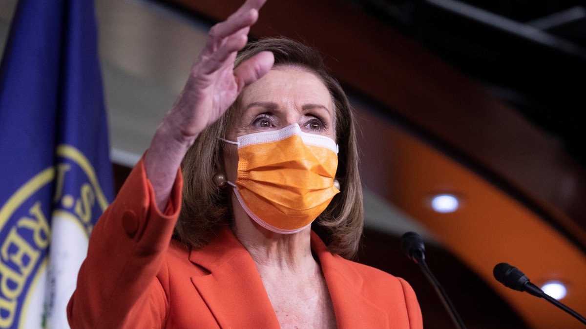 En la imagen la presidenta de la Cámara de Representantes de Estados Unidos, Nancy Pelosi.