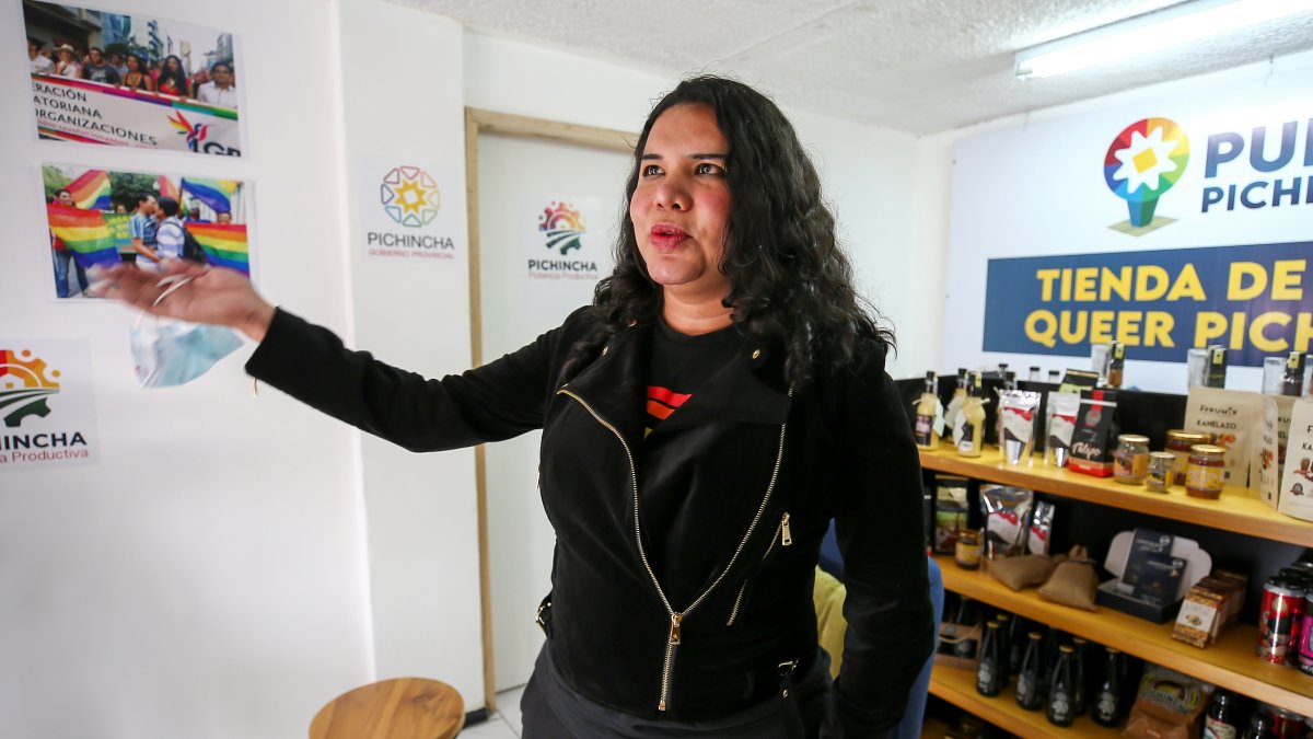 Dianne Rodríguez, del colectivo 