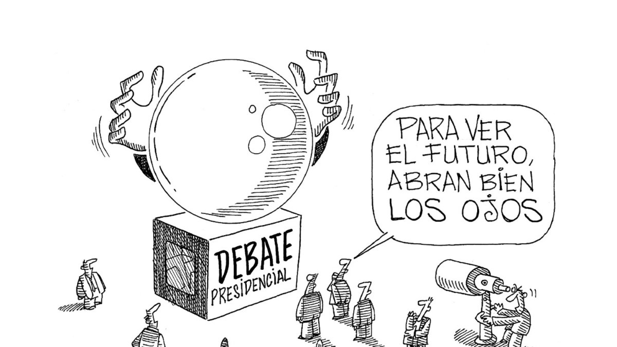 En la confrontación ideológica, propuestas y posturas.