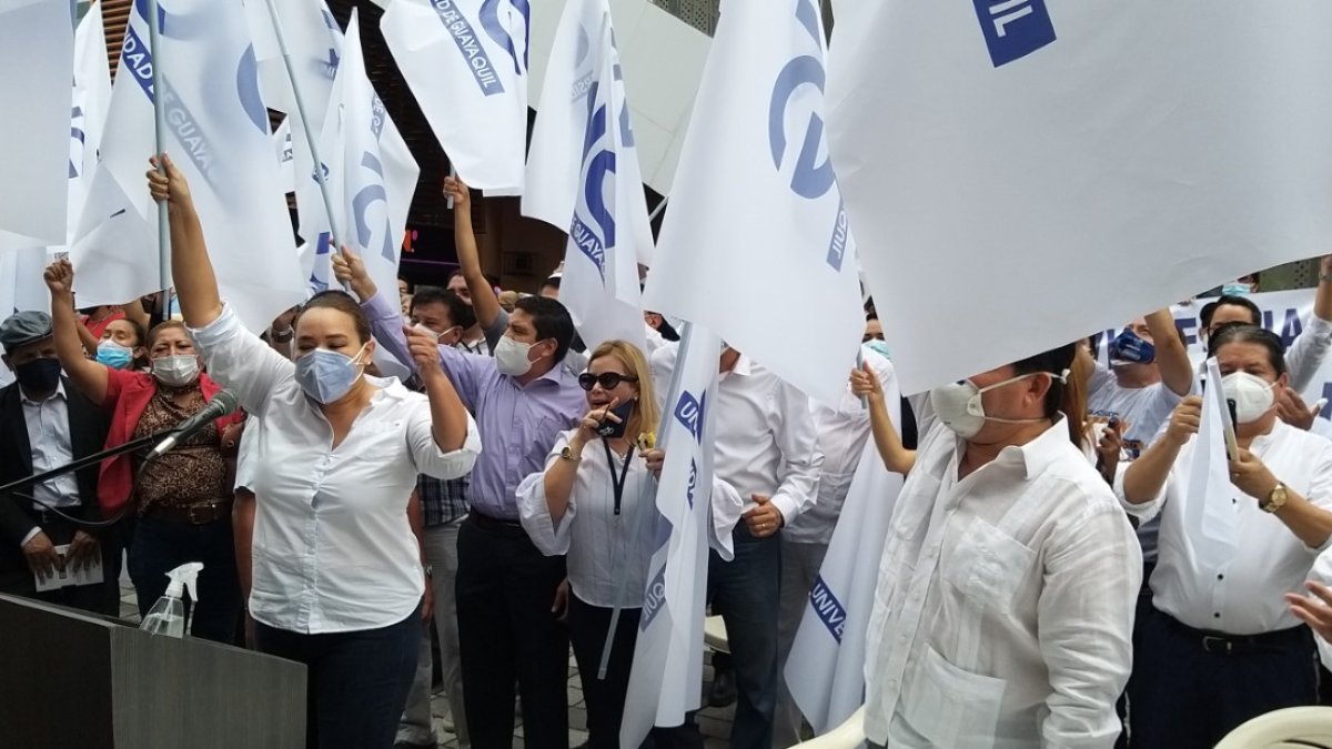 El martes pasado se realizó un plantón para exigir que se respeten los resultados de los comicios desarrollados el 12 de marzo pasado.