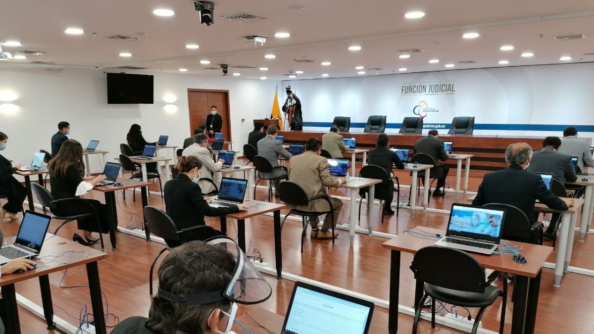 A prueba. La evaluación, según la presidenta de la Judicatura, será igual de “severa” como lo fue con la CNJ.