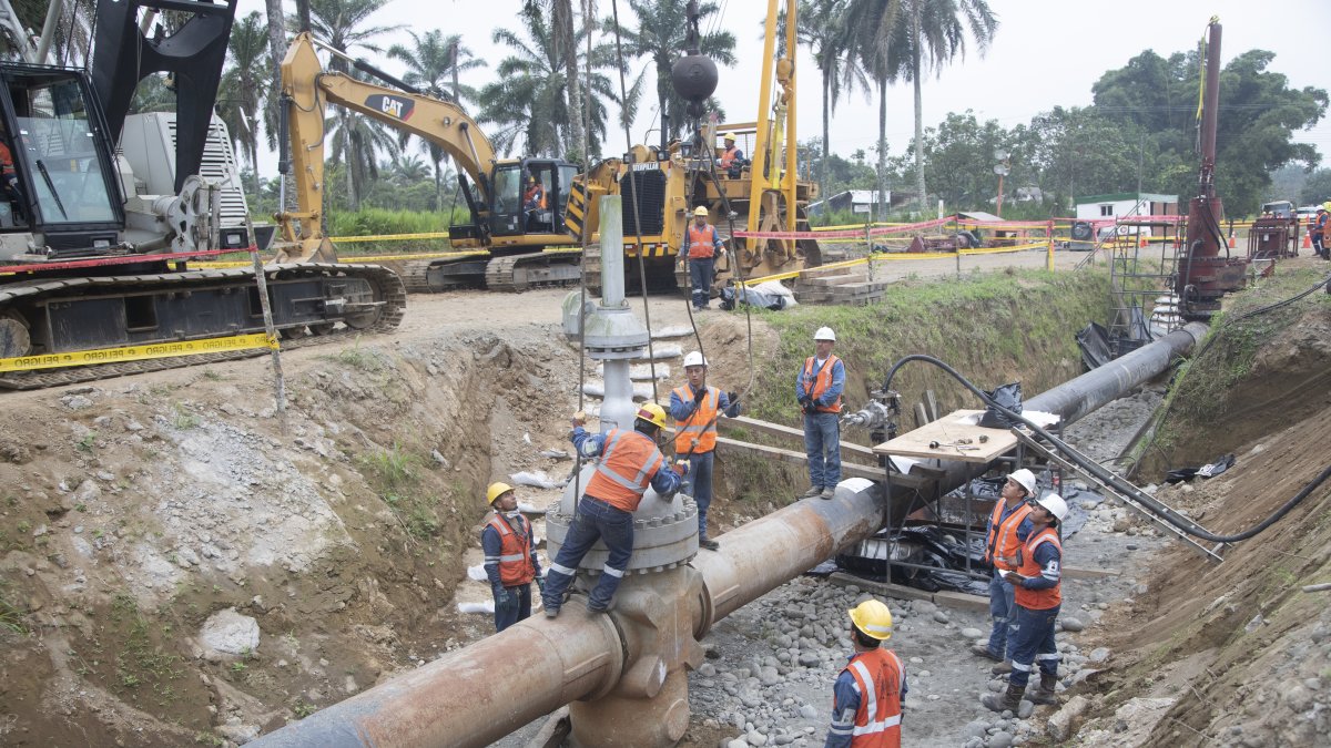 Petroecuador pasó a tener más de 10.000 empleados, tras la fusión con Petroamazonas.