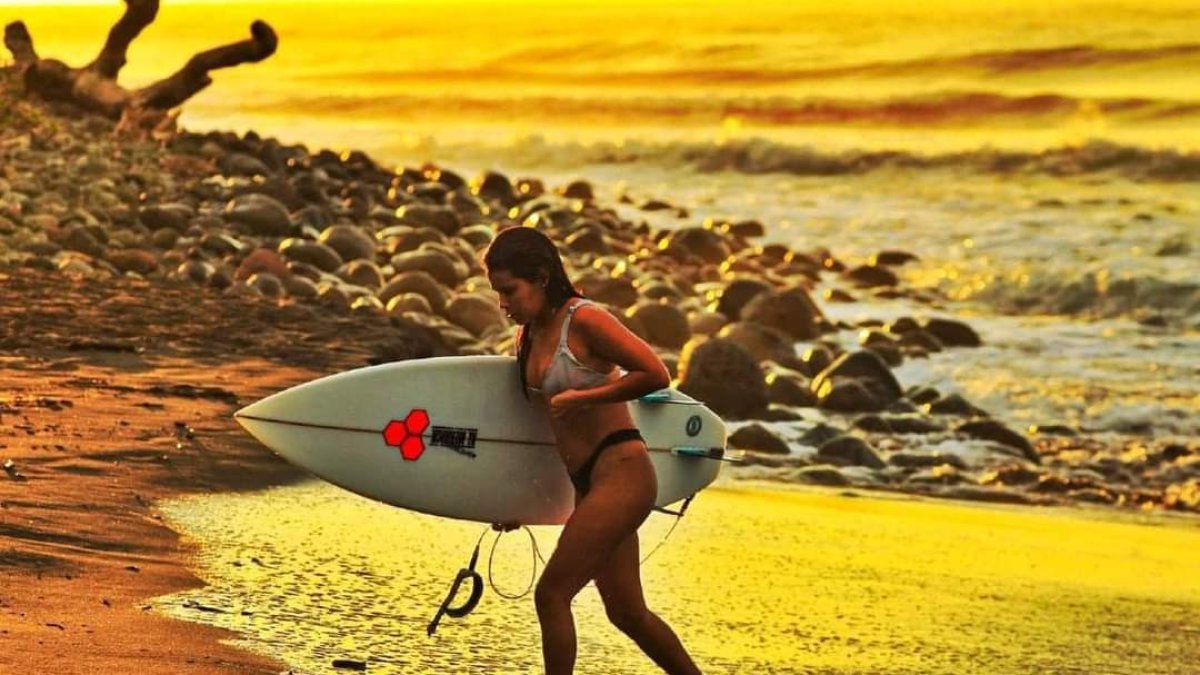 Seleccionada. Díaz representaba a El Salvador a nivel internacional.