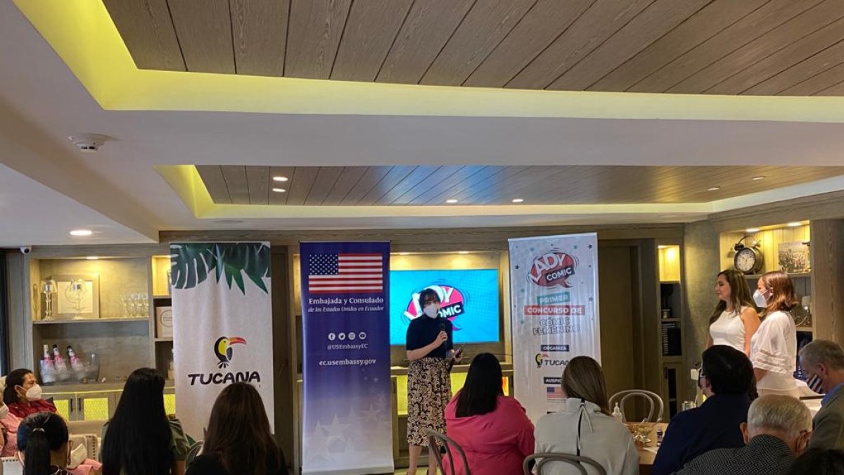 La iniciativa Lady Comic capacitó a siete niñas en diversos temas relacionados a las historietas.