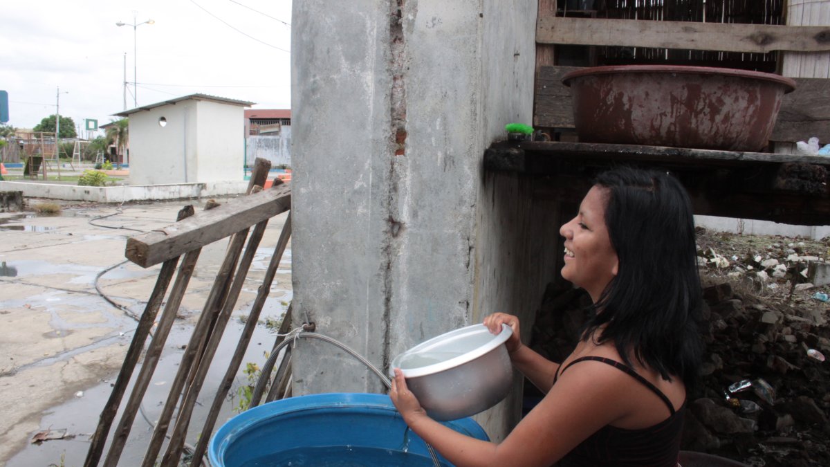 En Ecuador aún son varias las zonas que no tienen acceso a agua potable o de calidad.