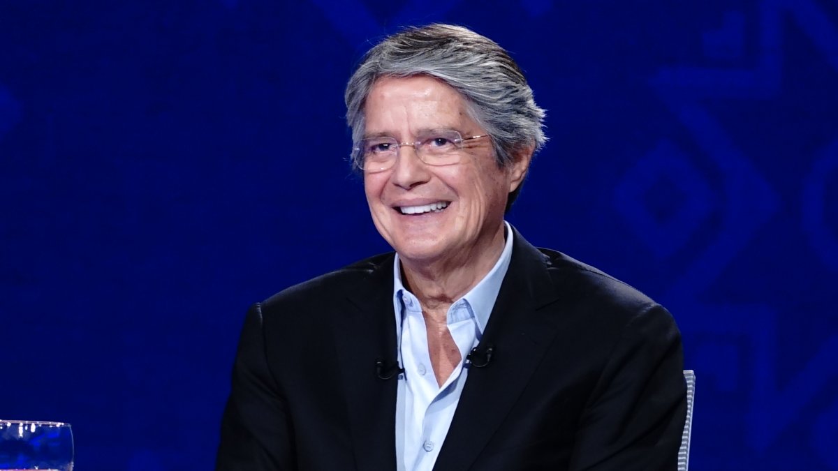 El candidato Lasso es uno de los dos finalistas a la Presidencia.