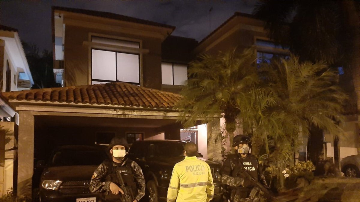 La vivienda del exfuncionario fue allanada por las autoridades el 20 de mayo de 2020.