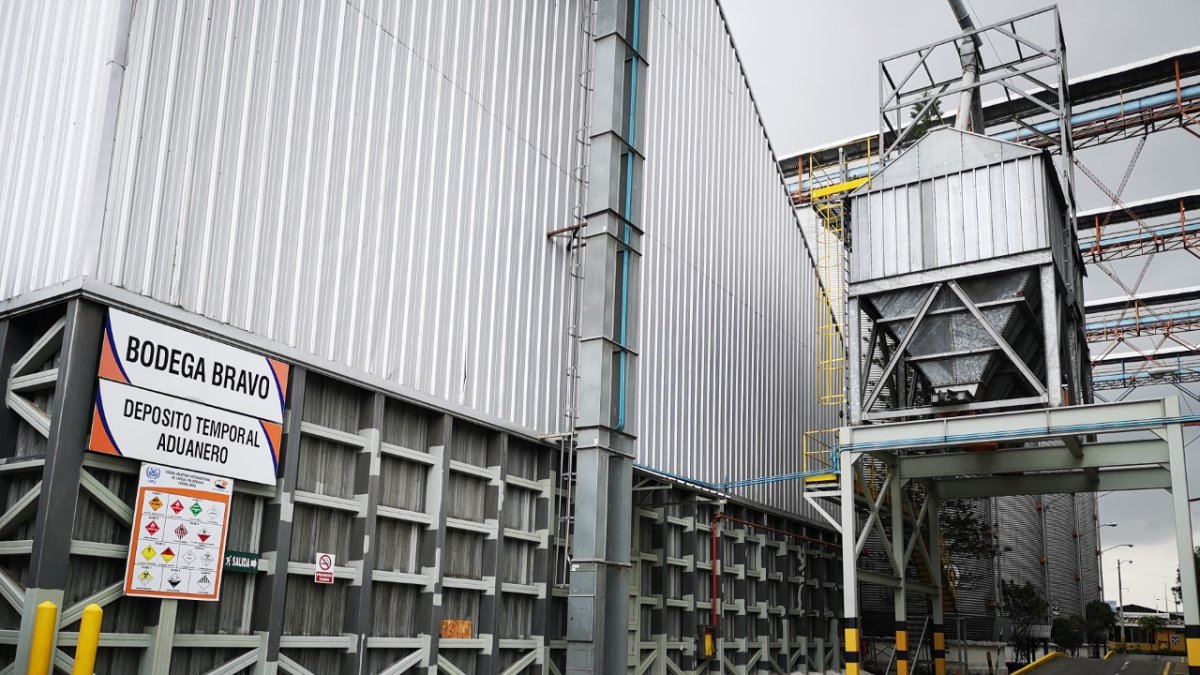 El negocio de Ecuagran era almacenar granos de empresas privadas.