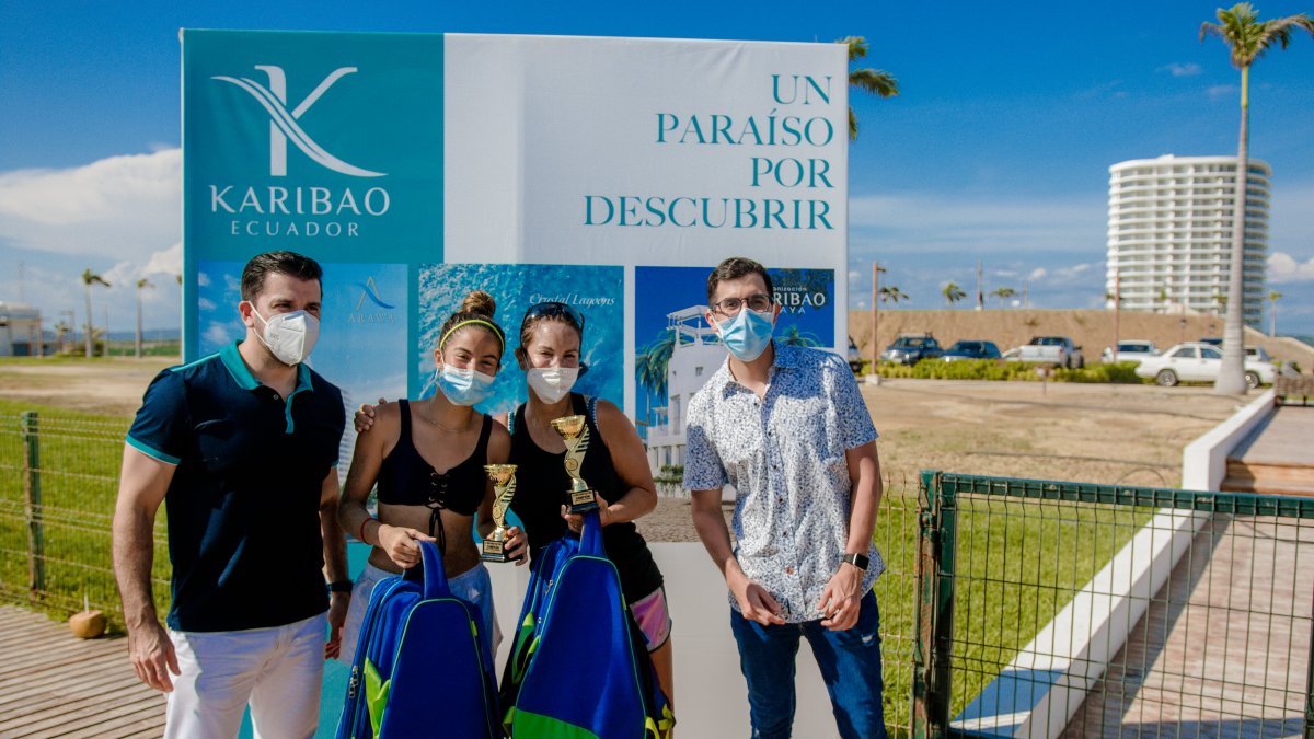 Campeonas. Ma. Emilia Quintana y Raquel Coronel, lideraron la categoría Suma.