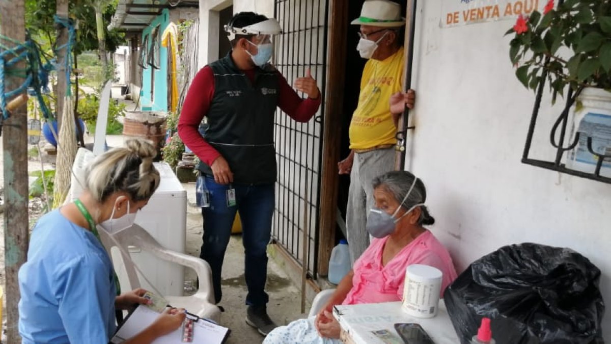 Los contagios han repuntado en los últimos días en este cantón de la provincia de Manabí.