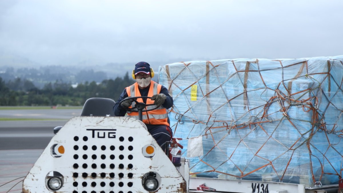 Estas dosis servirán para la fase 1 de vacunación que mantiene el Ministerio de Salud Pública (MSP).