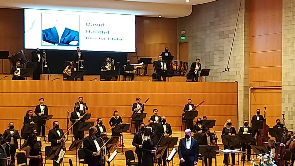El recital de la Sinfónica se llevó a cabo en la Casa de la Música.