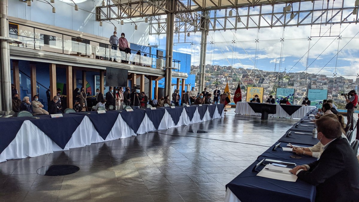 El Concejo de Quito intentó sesionar en el Museo del Agua.