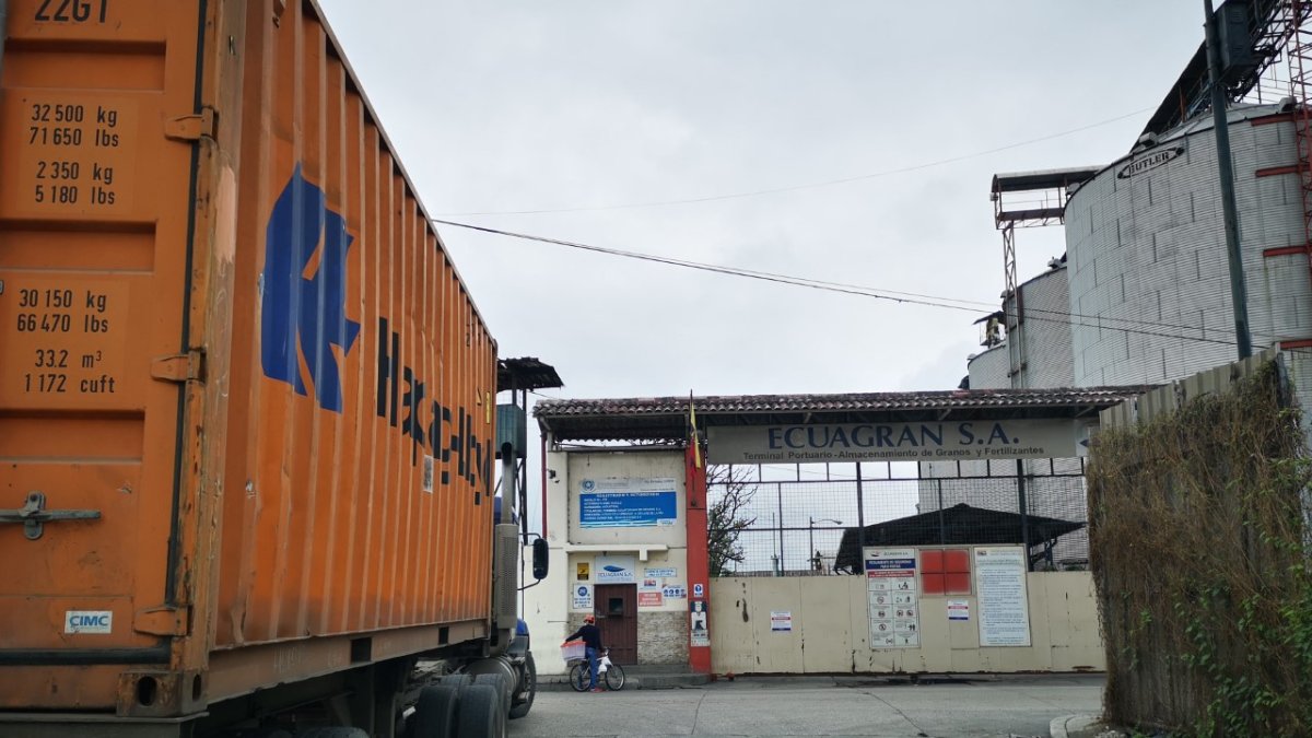 Ecuatoriana de Granos estuvo operativa hasta septiembre; sus problemas se conocían antes.