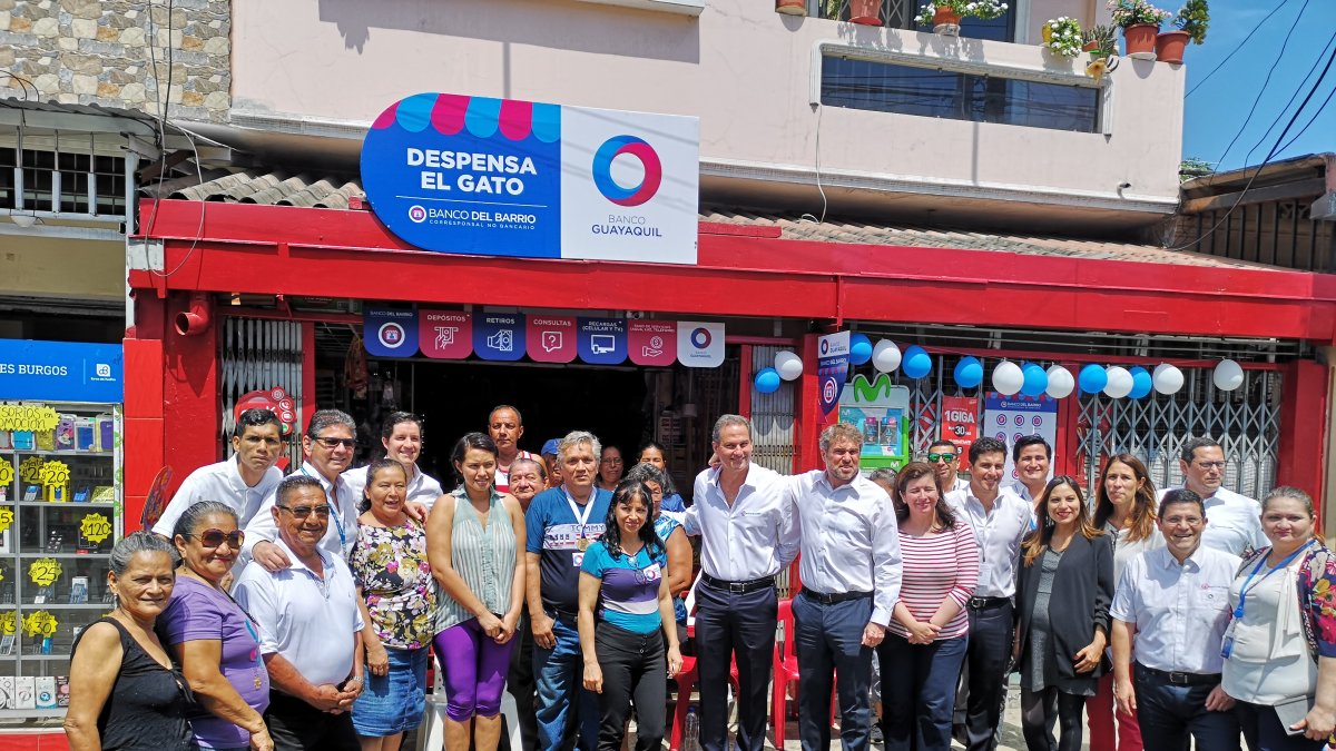El BID apoya al Banco Guayaquil en la entrega de créditos a los bancos del barrio.