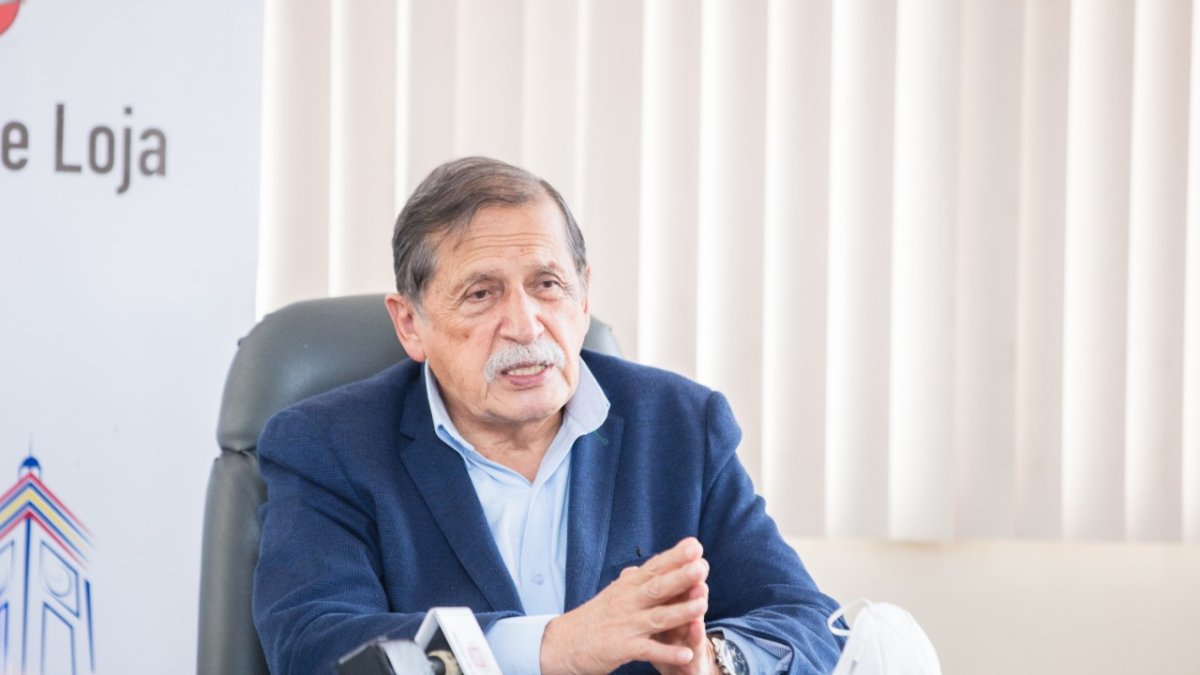 El alcalde de Loja, Jorge Bailón, es el presidente del COE Cantonal.