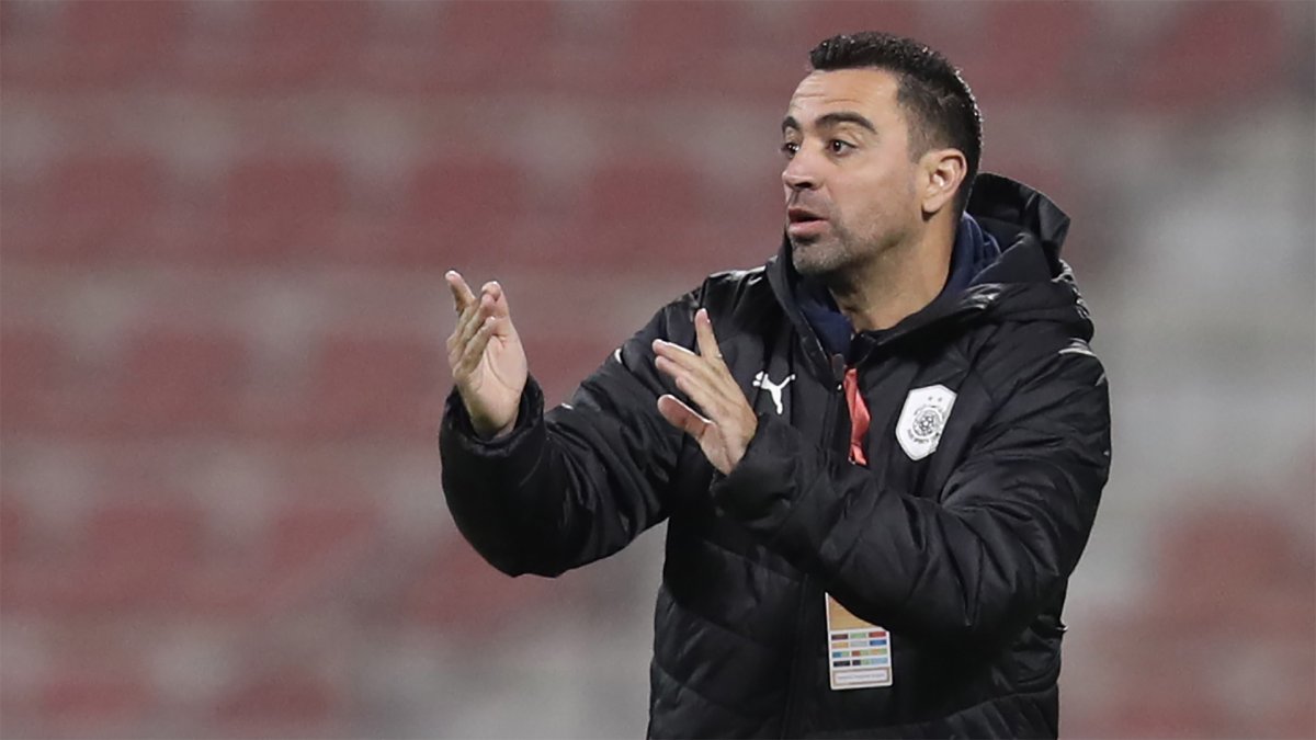 Xavi Hernández llegó en 2015 al cuadro catarí y desde 2019 dirige.