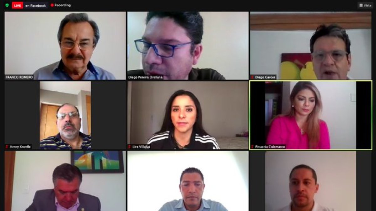 La Comisión inició la sesión cerca de las 11:00 de este 3 de abril de 2021.