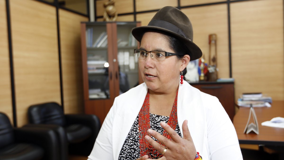 Tibán fue legisladora por Pachakutik y es dirigente del movimiento indígena.