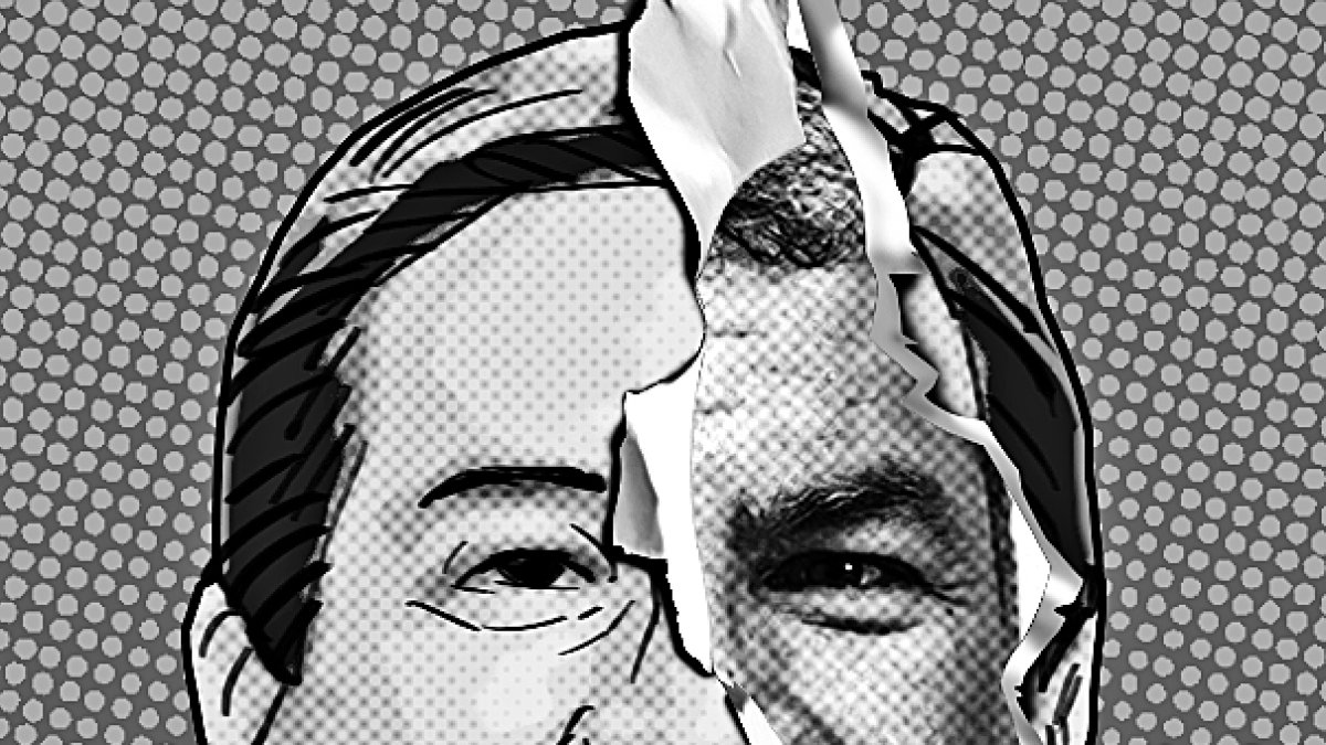 ¿Cómo puede el país estar en un dilema tan absurdo con un finalista que ni siquiera gobernará él, si llegase a ganar, porque obedece ciegamente las indicaciones del ex que está en Bélgica?