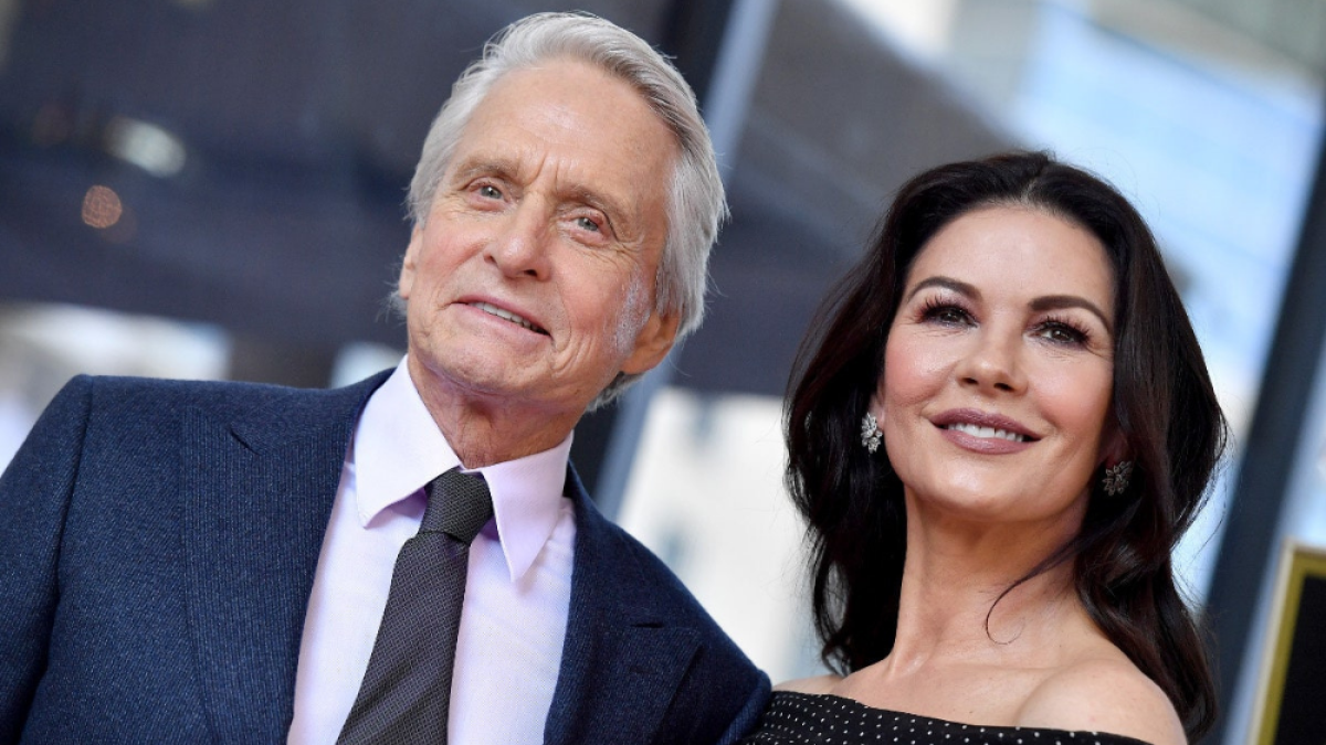 Michael Douglas y Catherine Zeta- Jones.