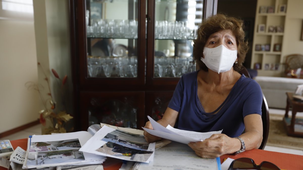 Laura Gómez, una guayaquileña que se esmera para que Urdesa brille como sector turístico y que sea un sector donde hasta los adultos mayores puedan caminar sin problema.