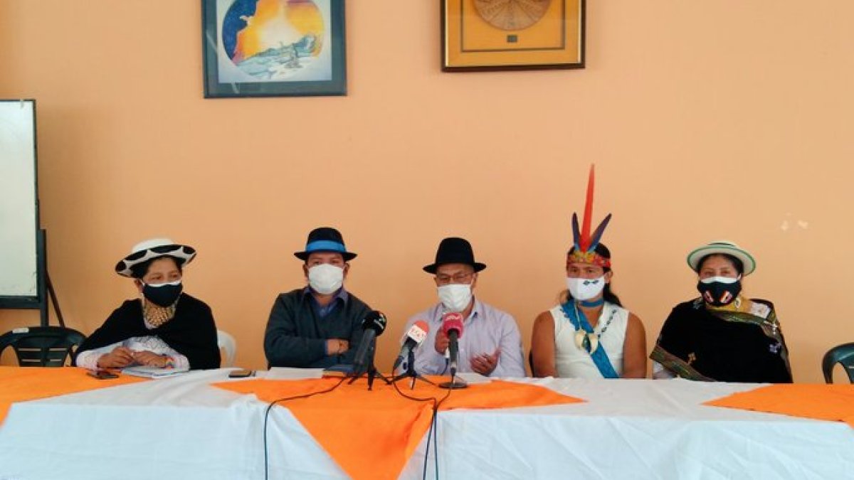 El Consejo de Gobierno de la Conaie expresó su rechazo a la adhesión de Jaime Vargas a la candidatura del correísmo.