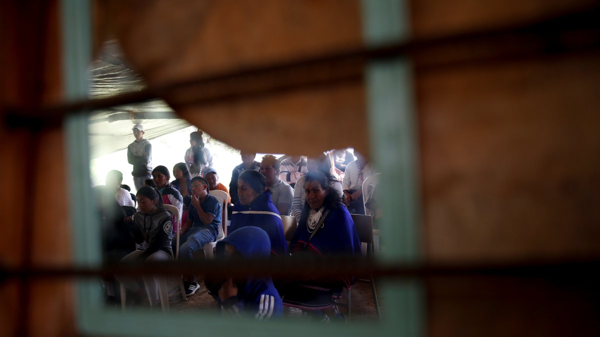 Un líder indígena fue asesinado el 6 de abril en Colombia.