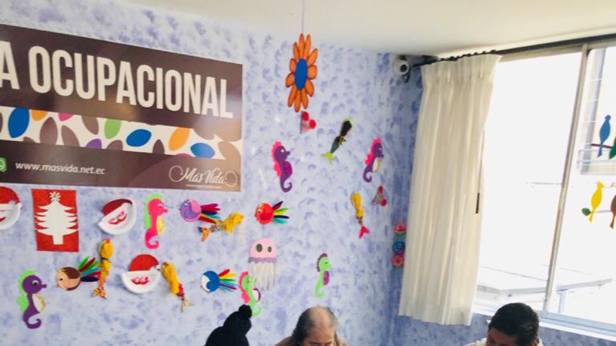 57 adultos mayores residen en el asilo Más Vida, en Quito.