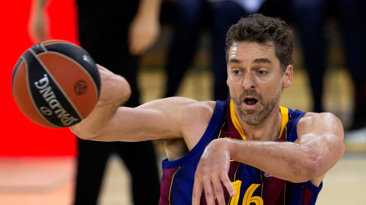 Paul Gasol jugó ayer 13 minutos ante Bayern Múnich por la Euroliga 2021.