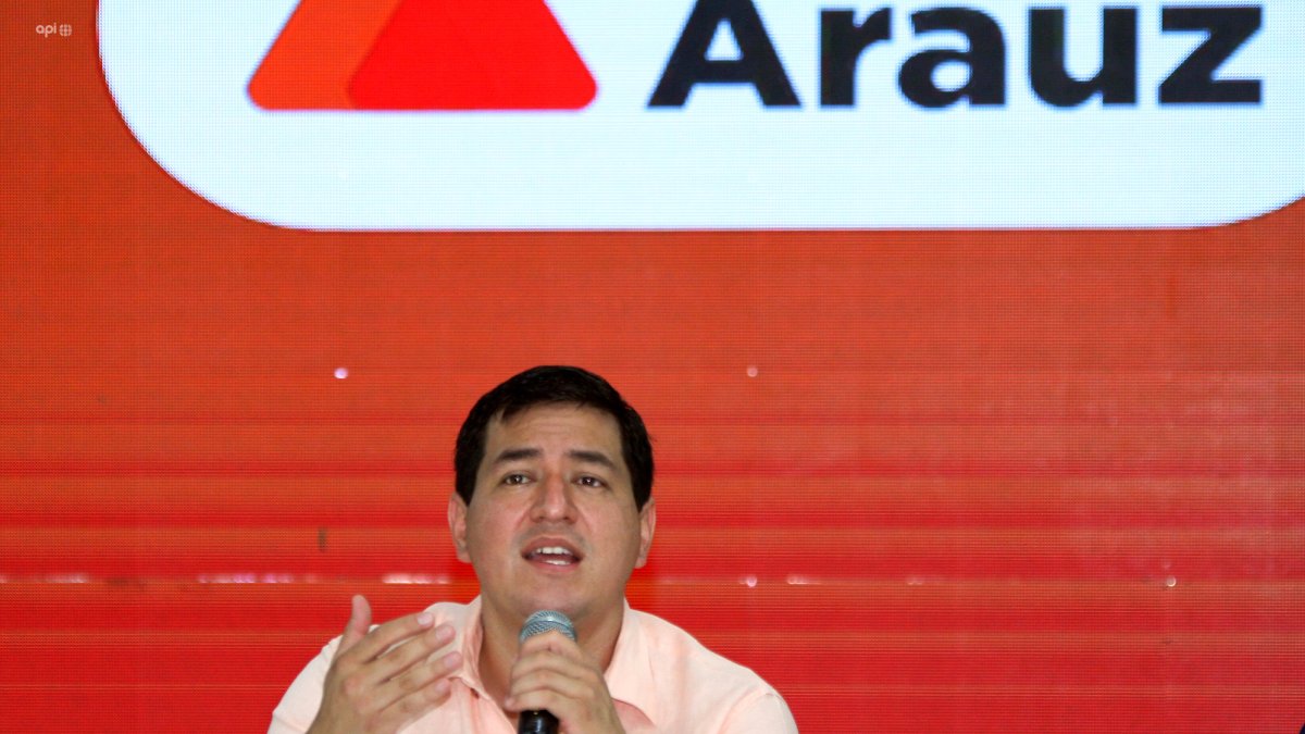 Andrés Arauz no podrá ejercer su derecho al voto porque no cambió de recinto electoral.